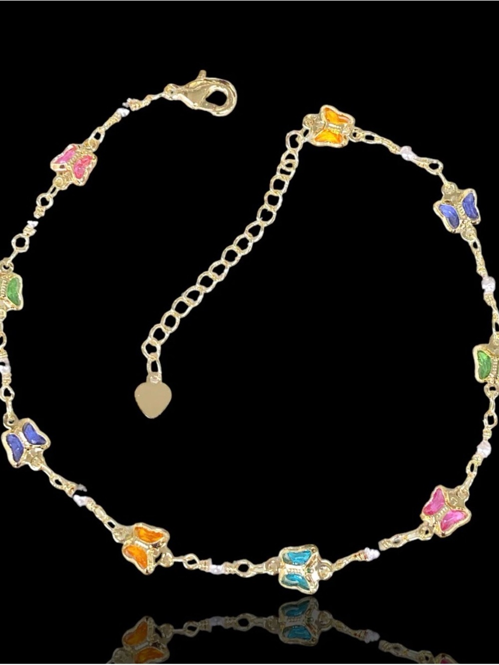 18k GOLD FILLED SUMMER BUTTERFLY 🦋 ANKLET